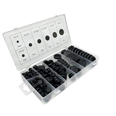 Imagem de NATEFEMIN 170x Arruela de Borracha Firewall Buraco Plug Conjunto de Ilhós Anel de Vedação Carro Fio Elétrico Válvula Cilindro Tubo de Água Acessório