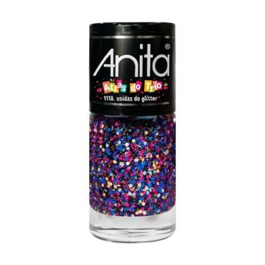 Imagem de Esmalte Atrás Do Trio Unidas Do Glitter 10ml - Anita