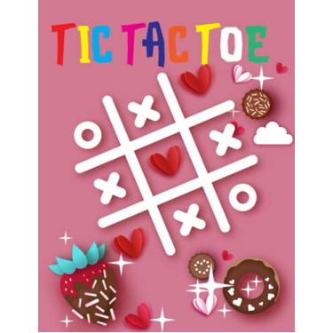 Imagem de Tic Tac Toe: Two Players Tic Tac Toe Game book with grid! Over 1200 grid for Player