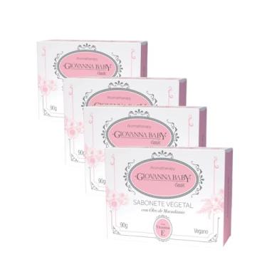 Imagem de Kit Sabonete Em Barra Giovanna Baby Classic Vegetal 90g Vegano