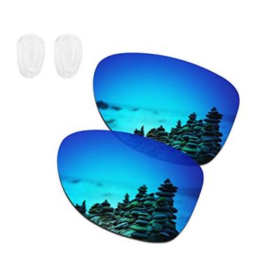 Imagem de SmartVLT Lentes de reposição e protetores de nariz para óculos de sol Oakley Daisy Chain OO4062
