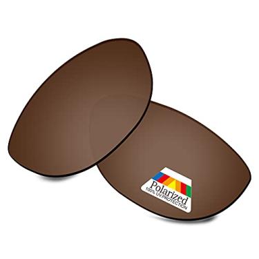 Imagem de Bwake Lentes de reposição para óculos de sol Oakley Fate - marrom canela polarizada
