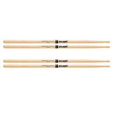 Imagem de 2 Pares De Baqueta Pro Mark Classic American Hickory Tx5aw