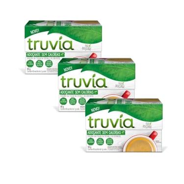 Imagem de Adoçante Truvia 1g Sachê 3 Displays - Total 120 Sachês