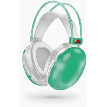 Imagem de Fone De Ouvido Sem Fio Bluetooth V5.3 Com LED RGB Headset Bluetooth Disco Pulse PG580 Fone De Ouvido Sem Fio com Luzes Led (Verde) - YODHE