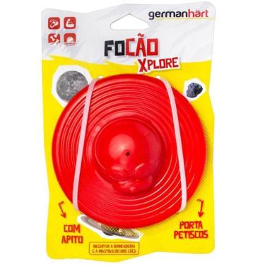 Imagem de Brinquedo Focão Xplore Germanhart Disco Voador Recheavel Dispense de Ração e Petiscos Para Cães
