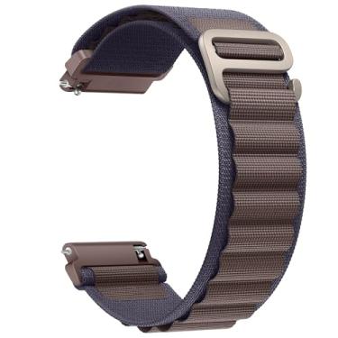 Imagem de Pulseira de nylon compatível com Samsung Galaxy Watch 6 5 Pro 4 3/Watch 4 6 Classic/Active/Gear S2 S3 Frontier, pulseira esportiva de 20 mm, 22 mm, para Galaxy Watch de 47 mm, 43 mm, 45 mm, 40 mm, 44