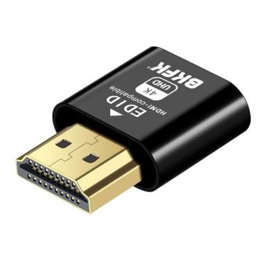Imagem de Plugue fictício hdmi 4K - adaptador de exibição para HDMI, janela virtual Luna Display para emulador doméstico - Dummy, displayport Headless dummie dongle120Hz(4K-1-1)