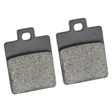 Imagem de Aynaxcol Conjunto de pastilhas de freio traseiro de disco, substituição de pastilhas de freio traseiro semimetálico para Buggy Dirt Pit Bike Go Kart ATV 110cc 125cc 150cc 200cc 250cc