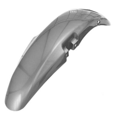 Imagem de Paralama Dianteiro Honda Titan Fan 125 Es Ks 2000 A 2008 - Pro Tork, C