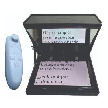 Imagem de Teleprompter 12,9  P/ Dslr/tablete/celular C/controle Remoto - Texano
