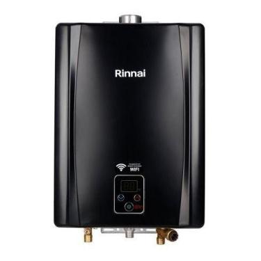 Imagem de Aquecedor De Água a Gás Rinnai E21 FEH 21 Litros Black GÁS GLP