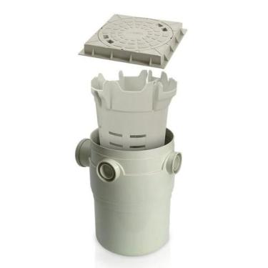 Imagem de Caixa de Gordura com Cesto e Tampa Reforçada 500kg Amanco