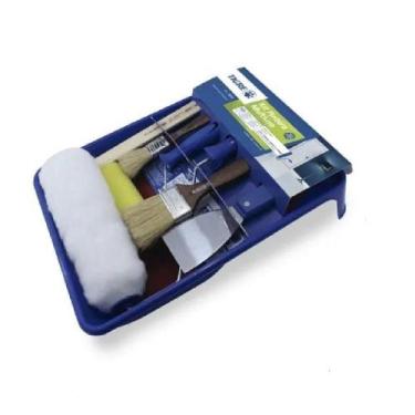 Imagem de Kit Acessórios Para Pintura Multiuso 10Peças 23cm 1510 Tigre