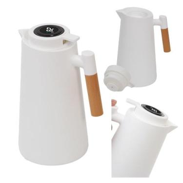 Imagem de Garrafa Jarra Térmica Café Chá Com Medidor de Temperatura - Gira