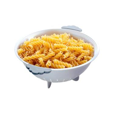 Imagem de Escorredor Grande Para Macarrão Verduras Multiuso 27cm - Keita, K36
