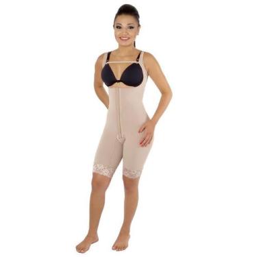 Imagem de Cinta Modeladora Sem Busto Estilo Macaquinho Nude G - Modeladores 'Cor