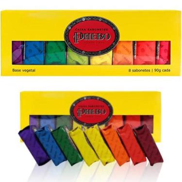 Imagem de Caixa Sabonete Phebo Glicerina Amarelo Comemorativo Kit Presente 8 de 