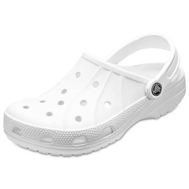 Imagem de Crocs Tamanco infantil unissex Ralen, Branco, 10-11 Little Kid