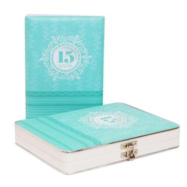 Imagem de Álbum Maleta Debutante 15 Anos 100 Fotos 15x21 - Pink Days