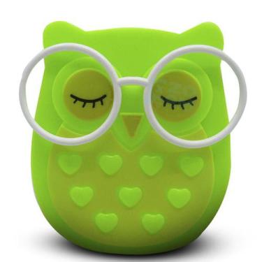 Imagem de Mini Luminária Coruja Abajur Tomada Luz Infantil Led Noturno - Spmilk