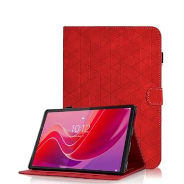 Imagem de Capa para Lenovo Tab M11 (TB-330FU/TB-331FC)/Tab K11 LTE 11 polegadas 2024 - Capa fólio de couro PU com visualização em vários ângulos com fecho magnético, capa para tablet inteligente