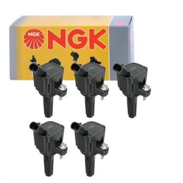 Imagem de 5 bobinas de ignição NGK compatíveis com Chevrolet Colorado 3.7L L5 2007-2012