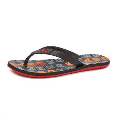 Imagem de Sandália Kenner Summer Braba Ref: DCJ, 45, Vermelho, Preto