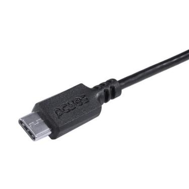 Imagem de Cabo Para Celular Usb Tipo C 2.0 Para Usb Type C 2M Preto - Pcyes