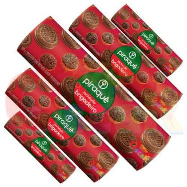 Imagem de Biscoito Piraquê Recheado brigadeiro 160g- 40un - Piraque