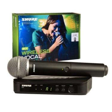 Imagem de Microfone Sem Fio Shure Blx24sm58  C/NF+Garantia 