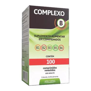 Imagem de Complexo B 100 comprimidos Vitaminas B1 B2 B3 B5 B6 - Arte Nativa