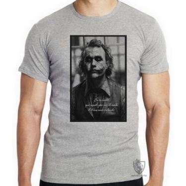 Imagem de Camiseta Coringa Cavaleiro das Trevas Blusa criança infantil juvenil a