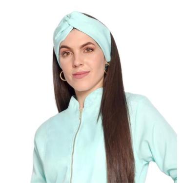Imagem de Touca Turbante Feminina Eva Verde Claro - Gardenia Jalecos