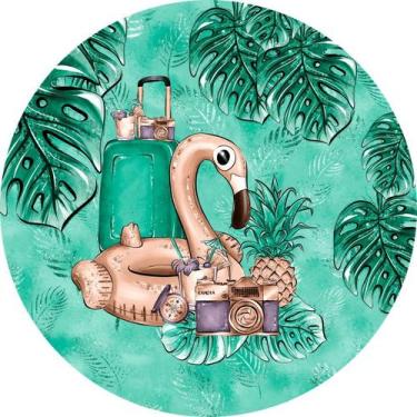 Imagem de Painel Festa Sublimado C/ Elástico 1,50m Tropical - Fadrix