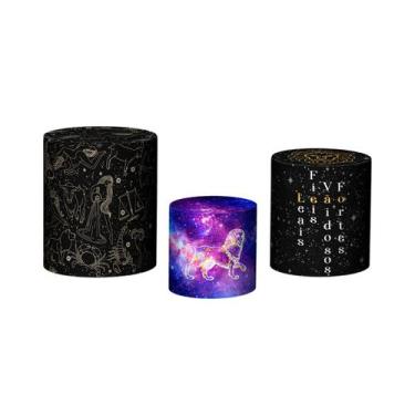 Imagem de Trio De Capa Cilindro - Signo do Zodíaco Leão 018  - Via Cores