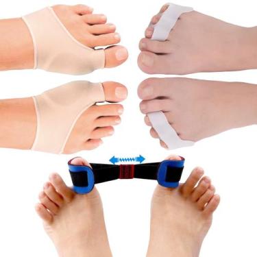 Imagem de Kit 5 pçs Protetor Corretor Joanete alivio da dor Cód-112 - SWG, BEGE-