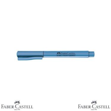 Imagem de Marca Texto Grifpen Tom Pastel e Neon -  Faber-Castell / WX Gift, Azul