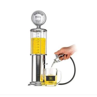 Imagem de Dispenser torre bebidas whisky pinga retrô bomba gasolina 900 ml - ref
