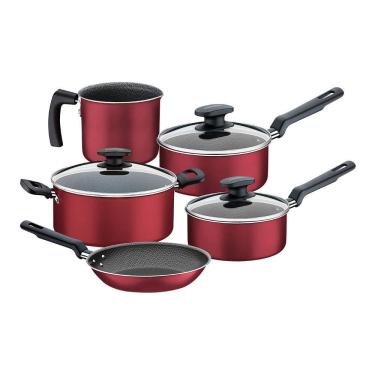 Imagem de Jogo de Panelas Tramontina Loreto 20399782 Vermelho