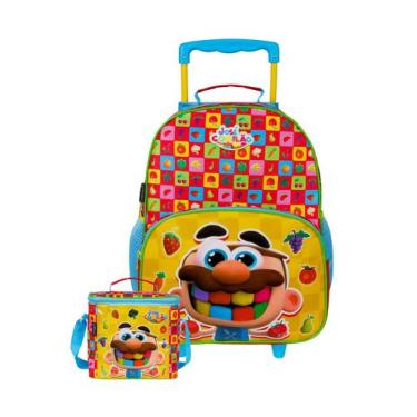 Imagem de Kit Escolar Mochila Rodas + Lancheira José Comilão Oficial - Dermiwill