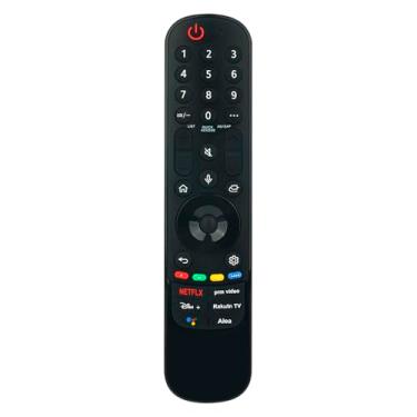 Imagem de MR22GA AKB76039902 Controle remoto de voz substituído adequado para LG Smart TV série 80 NANO80, 75 Series UQ90, UQ80, UQ75, UQ80 Series 55QNED80UQA 55QNED85AQA 55QNED85UQA 65QNED85UQA