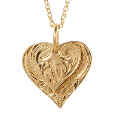 Imagem de piena Colar com pingente havaiano para mulheres hipoalergênico cirúrgico aço inoxidável 316L coração honu tartaruga placa dupla plumeria flor rolagem onda Nalu, Metal, Sem Pedra Preciosa