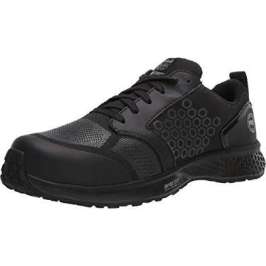Imagem de Timberland PRO Tênis esportivo feminino Reaxion Composite Safety Toe Athletic NT, Preto/cinza, 38