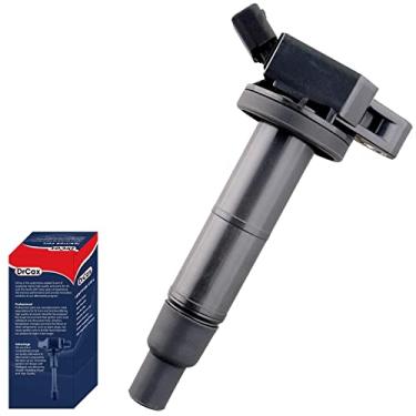 Imagem de DrCax Bobina de Ignição Oem Uf333 C1330 5C1299 90919-02244 Compatível com Toyota Corolla Camry Rav4 Solara Matrix Highlander Lexus Pontiac Scion - L4 2.0L 2.4L Motores - 1 Pacote