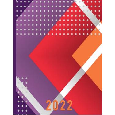 Imagem de Abstract Geometric Background: 2022 Schedule Planner and Organizer/Weekly Calendar