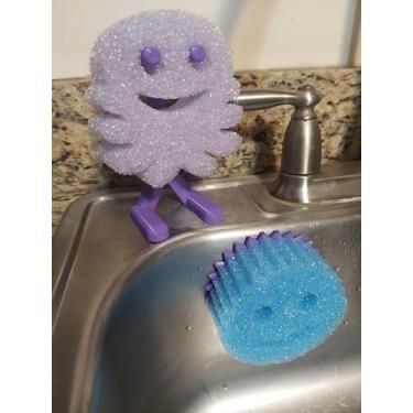 Imagem de Suportes de esponja para cozinha ou banheiro (roxo)