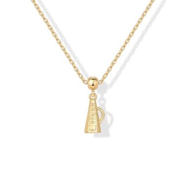 Imagem de PAVOI Colares femininos com pingente extravagante banhado a ouro 14 K - Corrente deslizante ajustável, pacote de pingentes delicados - Conjunto de pingentes de pérolas de zircônia cúbica