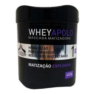 Imagem de Máscara Matizadora 1 Minuto Whey Apolo Oikos 450gr - Oikos Cosméticos