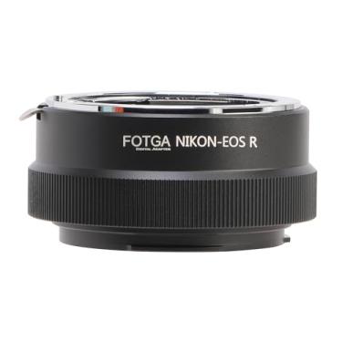 Imagem de FOTGA Anel adaptador de montagem de lente AI/F-EOSR para lente Nikon F AI para câmera R3 R5 R5C R6 Mark II R7 R8 R10 R50 R100 RP, compatível com câmera sem espelho Canon EOS R Mount Series